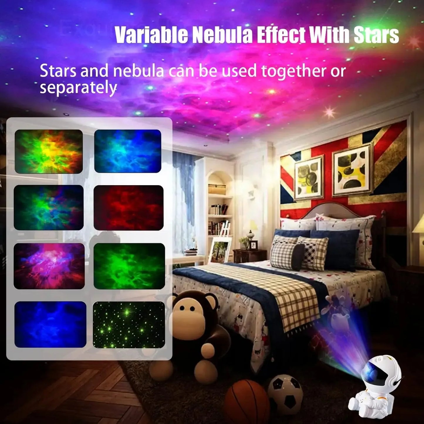 Astronaut Light Starry Sky Projector