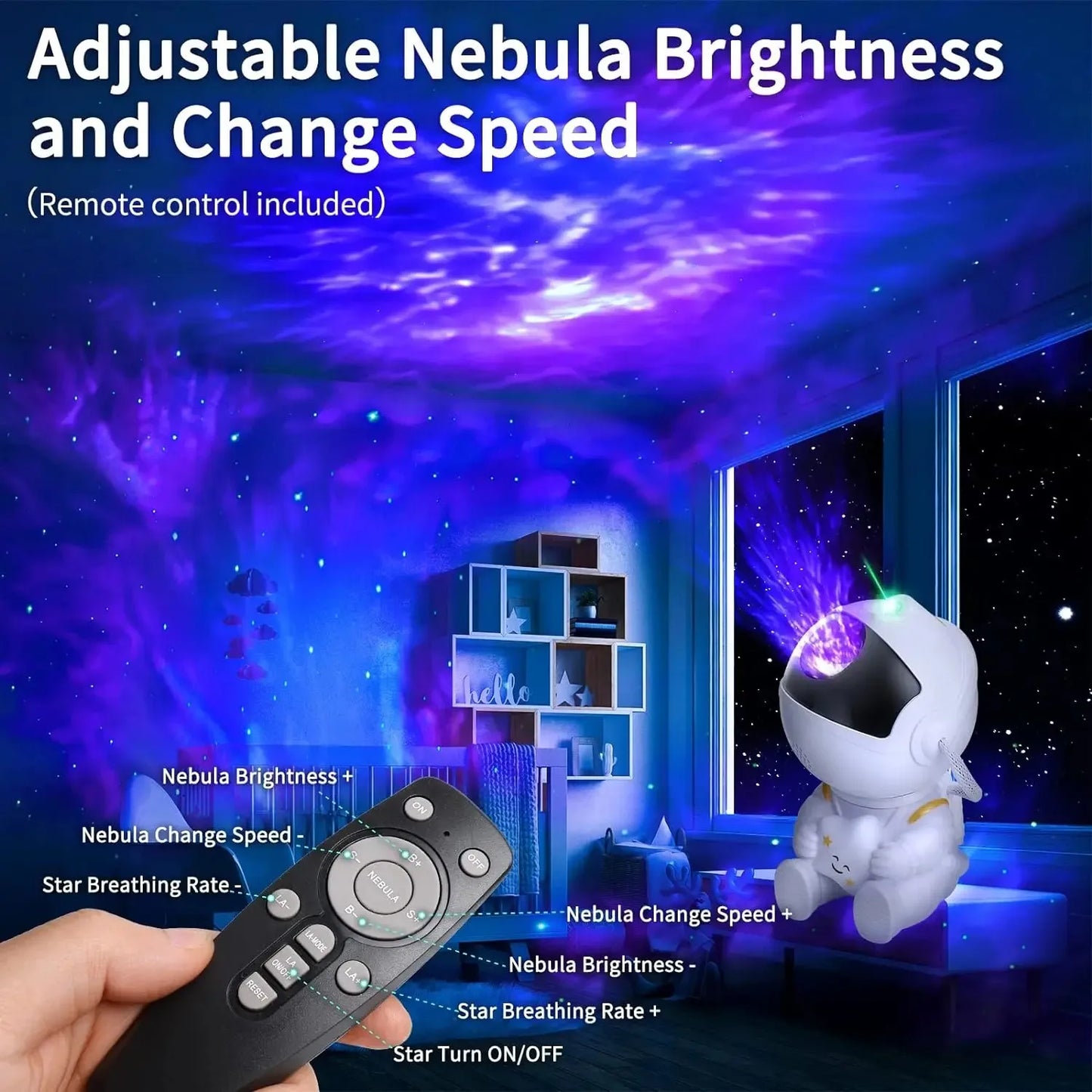 Astronaut Light Starry Sky Projector