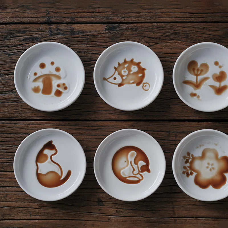 Ceramic seasoning dishes