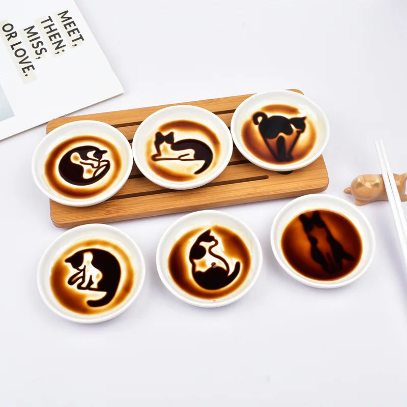 Ceramic seasoning dishes