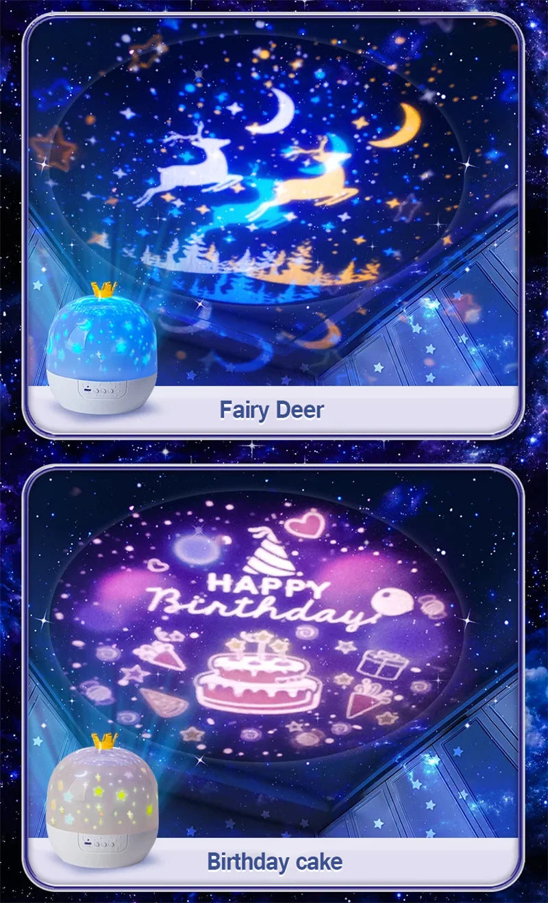 Star Light / Happy Birthday Projection