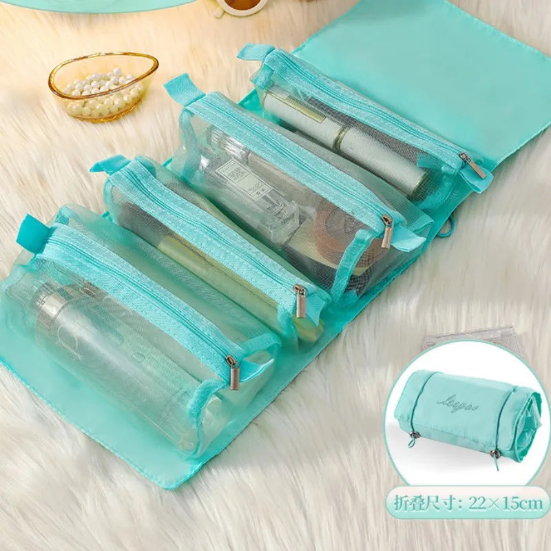 Large Capacity 4 in 1 Portable Cosmetic Bag